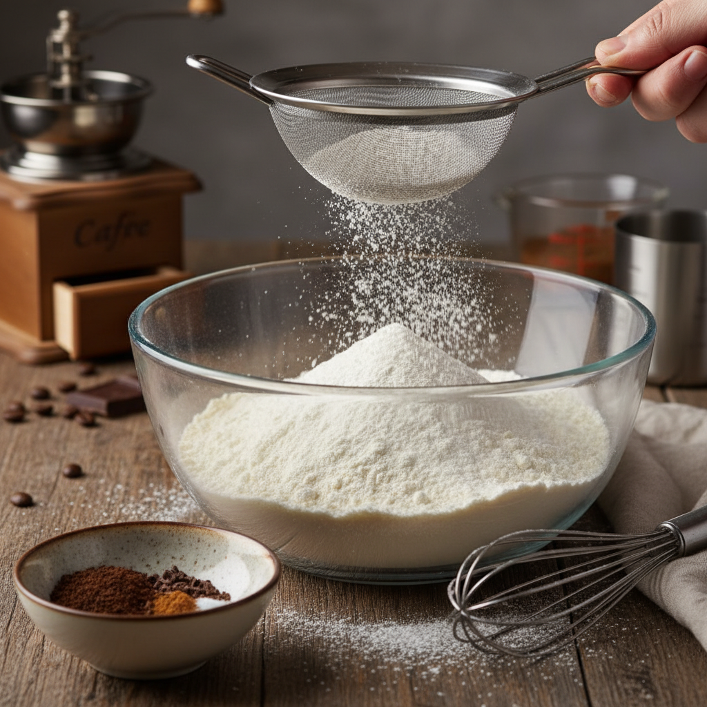 Przygotowanie suchych składników