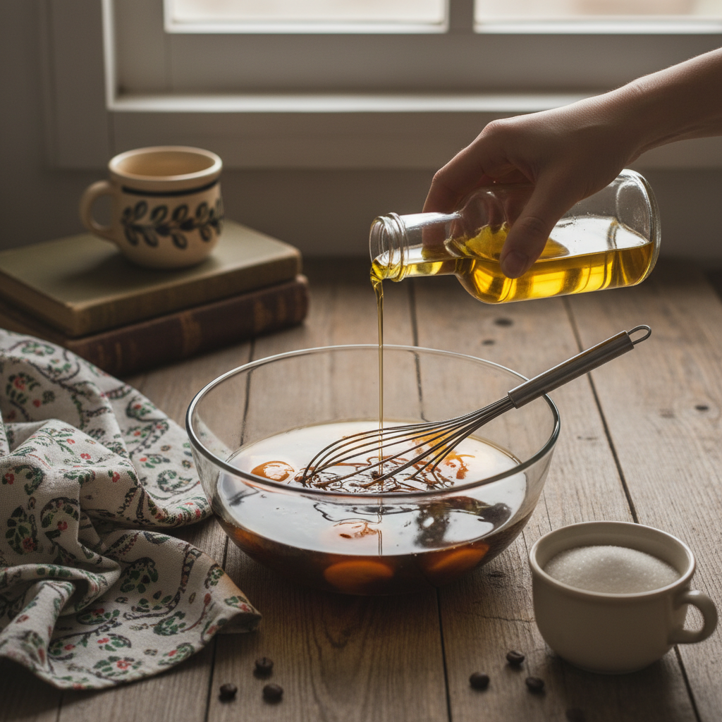 Przygotowanie mokrych składników